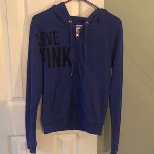 VS Pink Zip-Up Hoodie